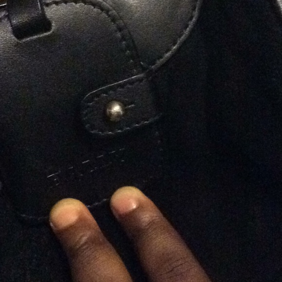 Bally velvet leather shoulder bag - Picture 5 of 8